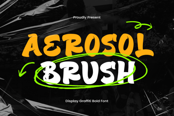 Aerosol Brush Font for Bold Digital Campaigns