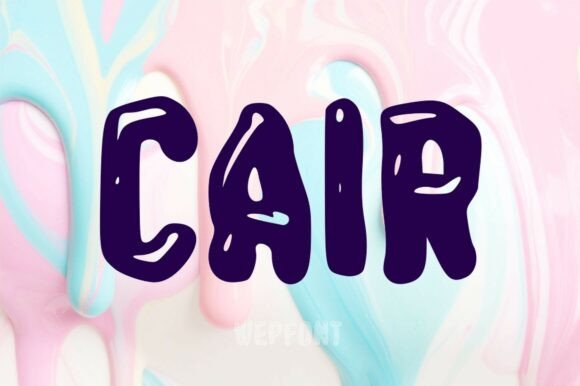 Cair Display Font for Modern Web Design