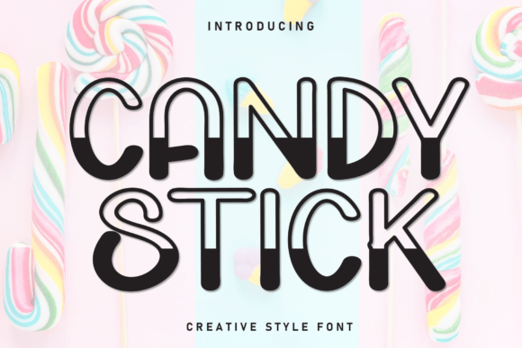 Candy Stick: A Handwritten Display Font for Editors