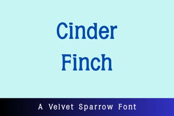 Cinder Finch: The Rounded Display Font for Modern Brands