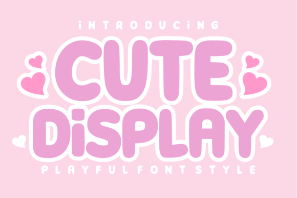 Cute Display Font for Playful Web Design