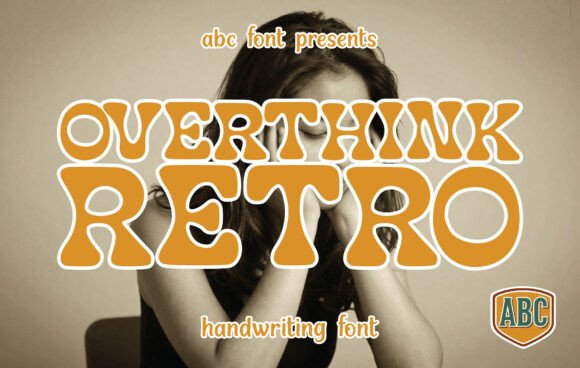 Overthink Retro Font for Bold Branding