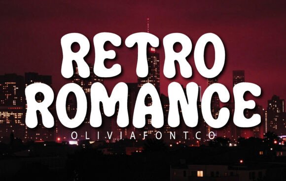 Retro Romance: The Ultimate 70s Display Font
