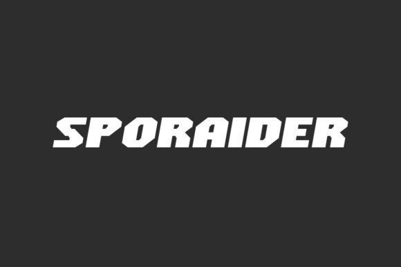Sporaider Font for Bold Craft Branding