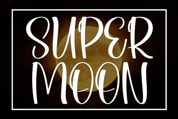 Super Moon: A Whimsical Serif Font for Editorial Design